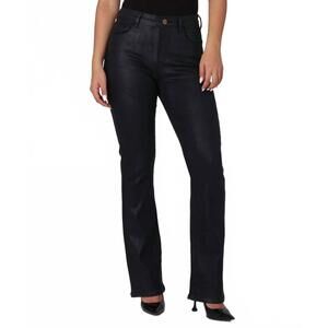 NEW LOLA JEANS billie high rise bootcut jean in coated black